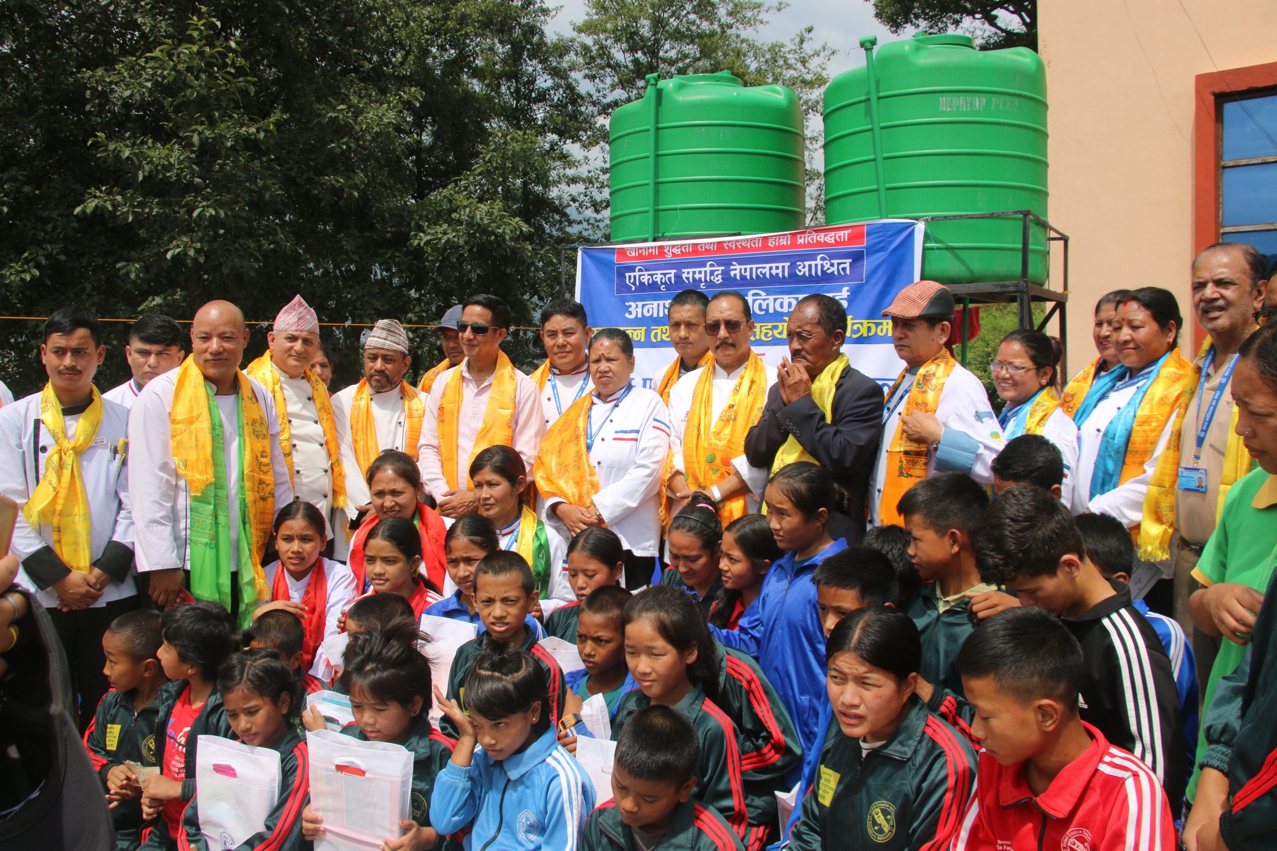 एकिकृत समृद्धि नेपालमा आश्रित अनाथ बालवालिकालाई खाद्यान्न तथा आर्थिक सहयोग कार्यक्रम